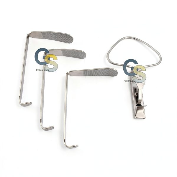 MCIVOR Mouth Gag Stainless Steel Dental Instrument G.S-1