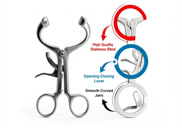 Molt Mouth Gag Stainless Steel Dental Gag by Precise Canada-2
