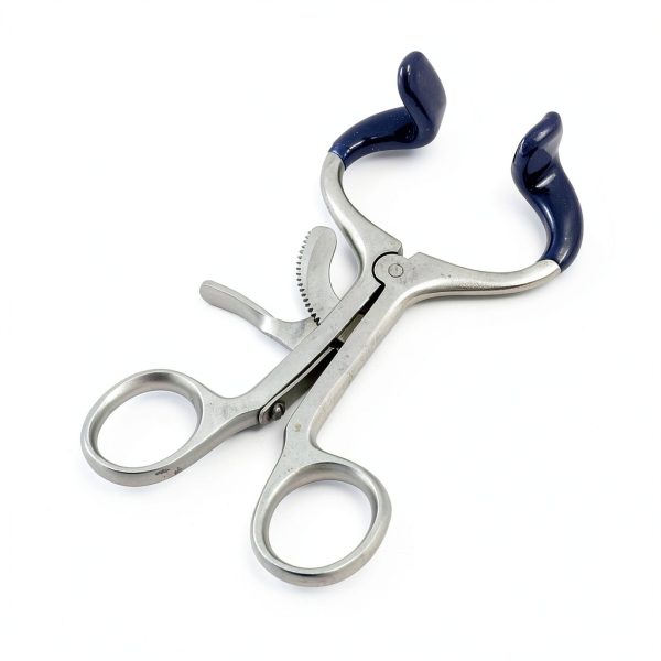 Molt Mouth Gag Blue Stainless Steel Dental Instrument-0