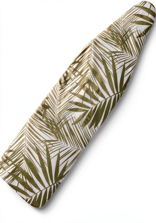 Juvale Ironing Board Cover White Palm Leaf Cotton Pad-0