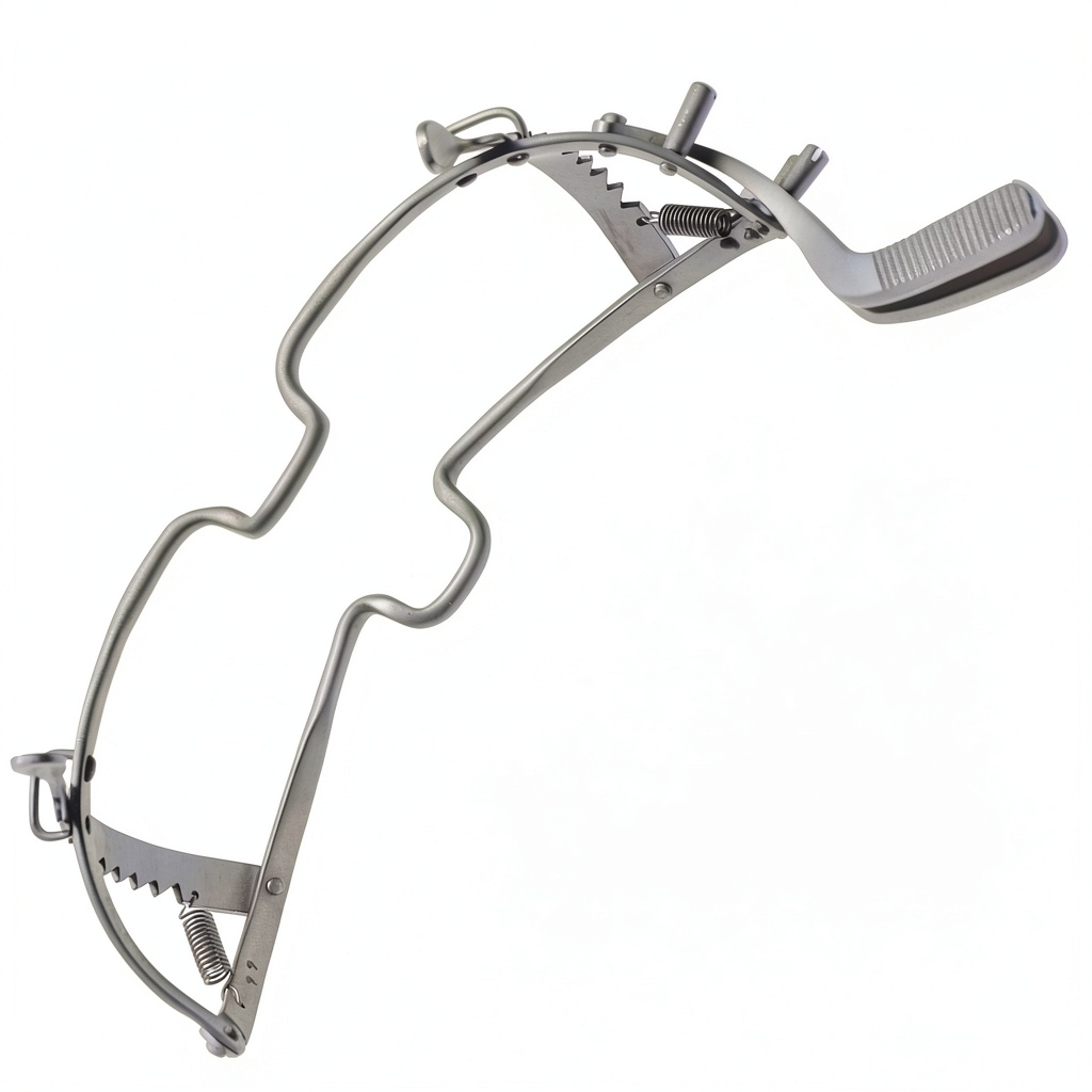 'Dental anesthesia instrument in use during a procedure'