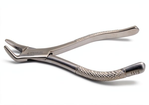 2 Pcs Dental Extracting Forceps 150s & 151s Upper Lower Molars Incisors Surgical Instruments-6