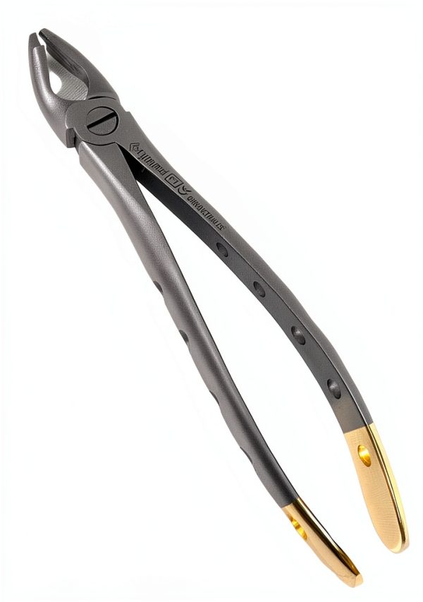 Dental Extracting Forceps WSI F1 Upper Anterior Serrated Steel-0