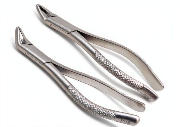 2 Pcs Dental Extracting Forceps 150s & 151s Upper Lower Molars Incisors Surgical Instruments-0