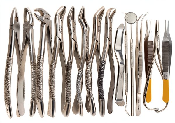 German 74 Pcs Dental Extraction Forceps Kit A2ZSCILAB Stainless Steel-2