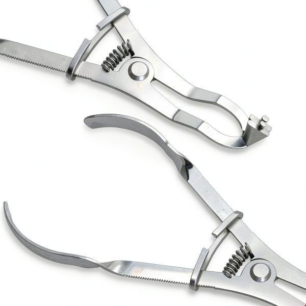 Light-Weight Dam Clamp Forceps Zulco 6.75” Autoclavable Stainless-6