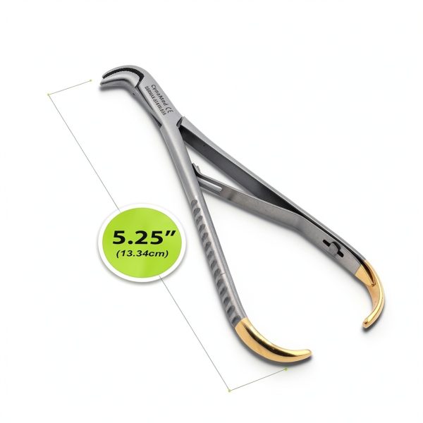 Matrix Band Holding Forceps Gold 5.25in Surgical Design Dental-2