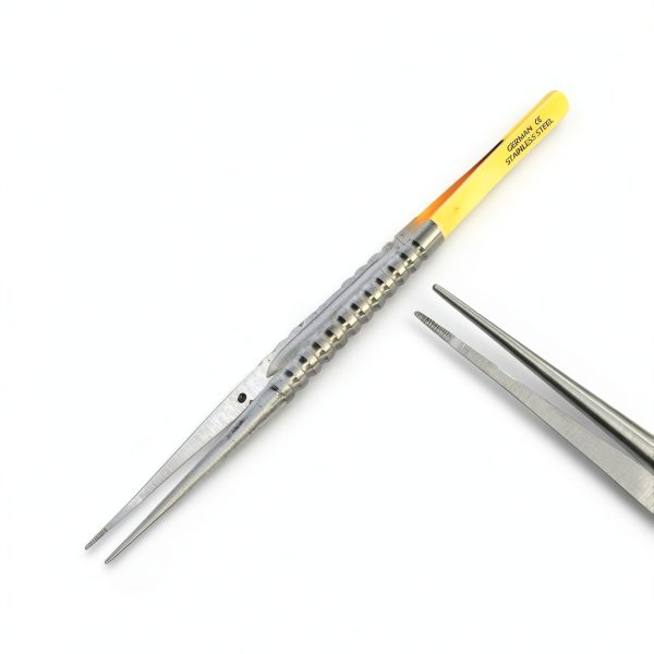 Castroviejo Needle Holder Scissors and Forceps Stainless Steel 6in-2