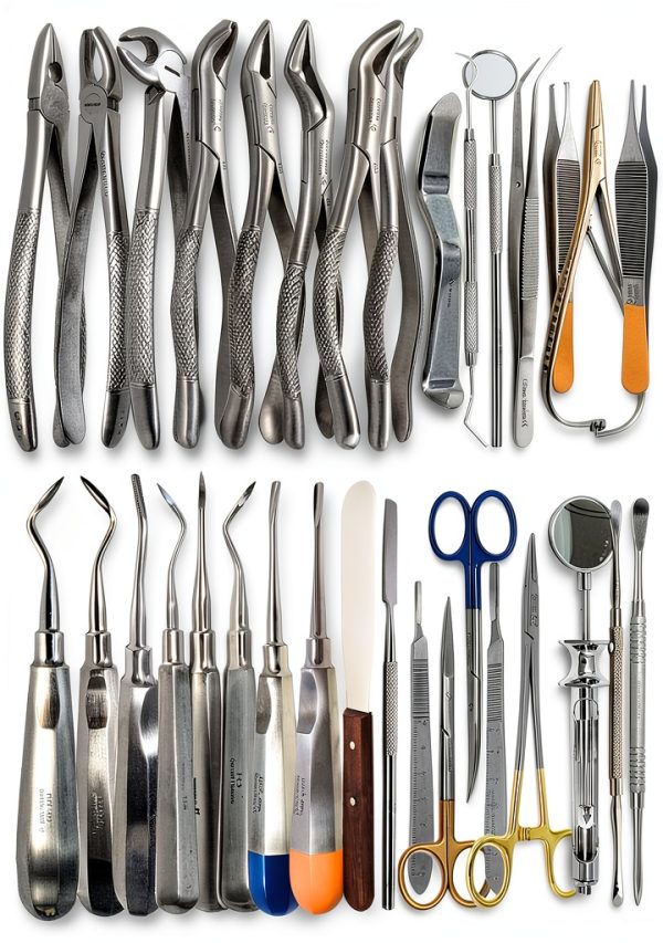 Dental Forceps A2ZSCILAB 77pcs Extraction Set AISI 420 Stainless Steel-0