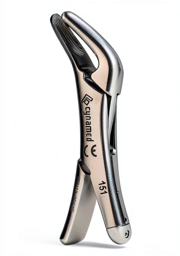 German Dental Extracting Forceps #151-Lower Bicuspid, Lower Incisor, Lower Root, Universal Extraction Forceps Dental Instruments -Cynamed-6