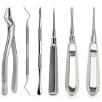 Basic Dental Extraction Exodontia Kit of 6 pcs-0