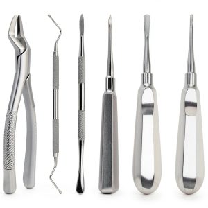 Basic Dental Extraction Exodontia Kit of 6 pcs-0
