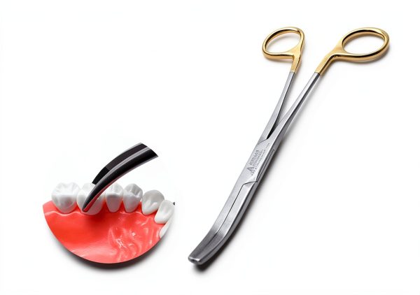 ARTMAN Wynman Dental Crown Gripper Forceps with Tungsten Carbide-3